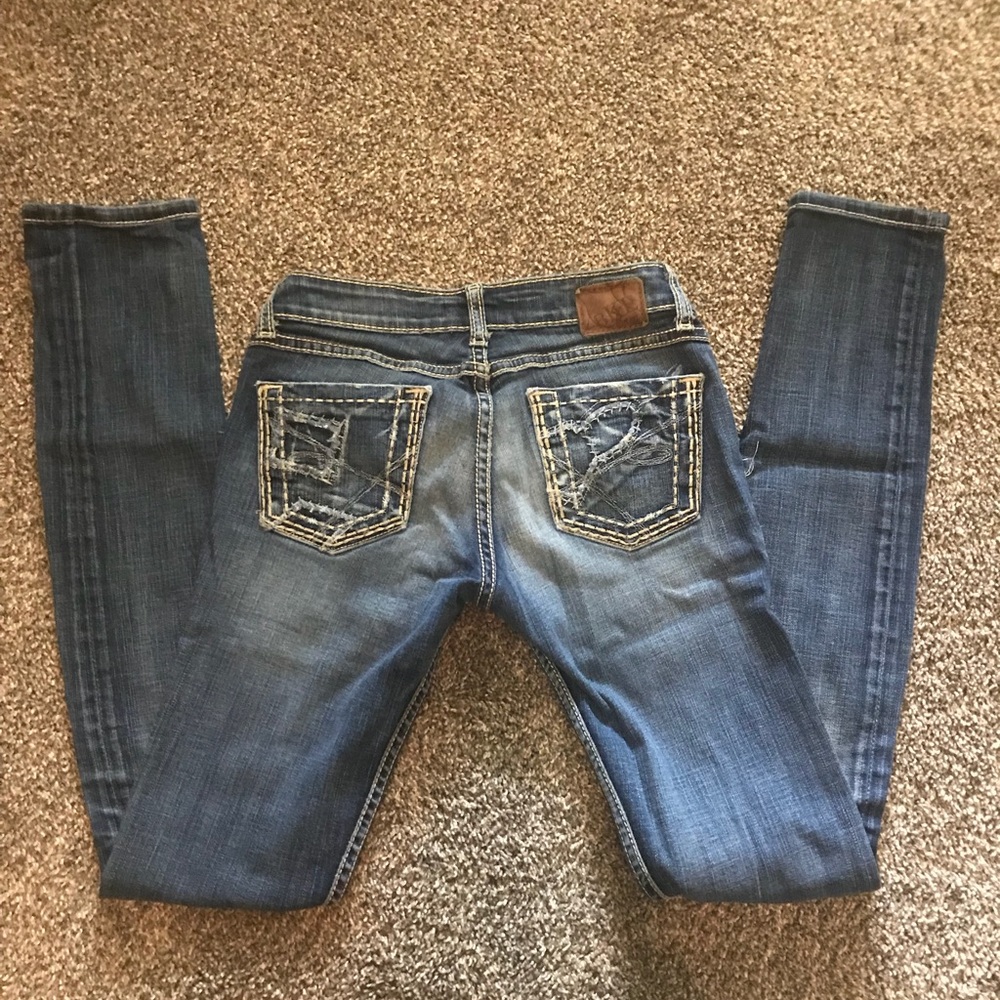 BKE Madison skinny jeans 26x33.5